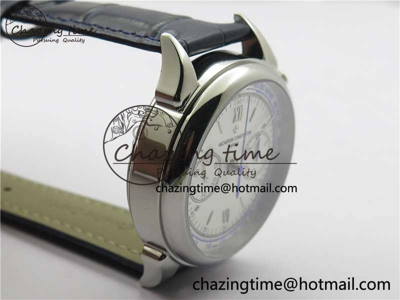Historiques 5000H SS OXF White Blue Dial on Blue Leather Strap A FashionForward 9911