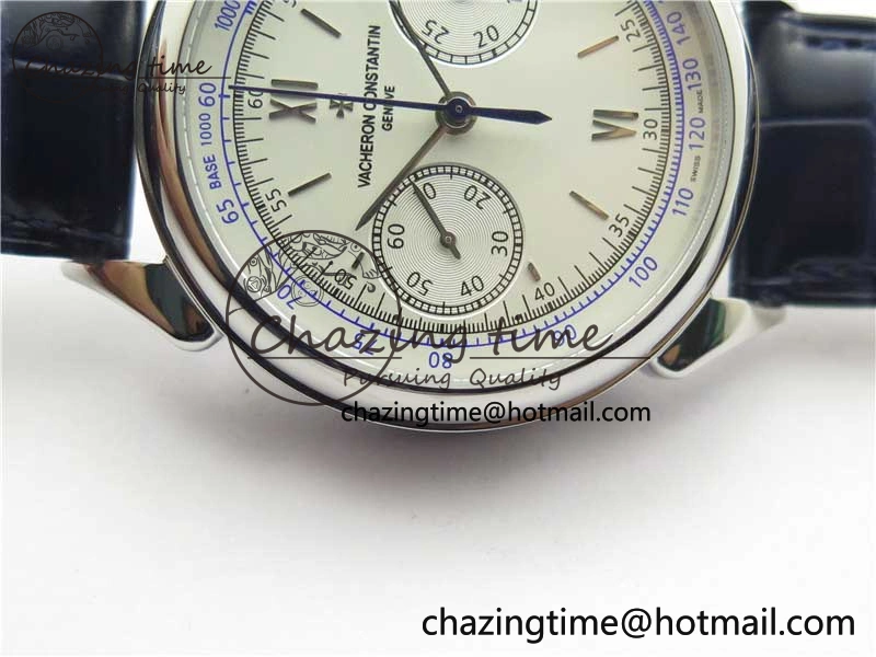 Historiques 5000H SS OXF White Blue Dial on Blue Leather Strap A FashionForward 9911