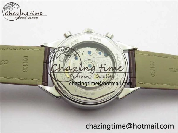 StreetReady Historiques 5000H SS OXF White Dial on Brown Leather Strap A 9910