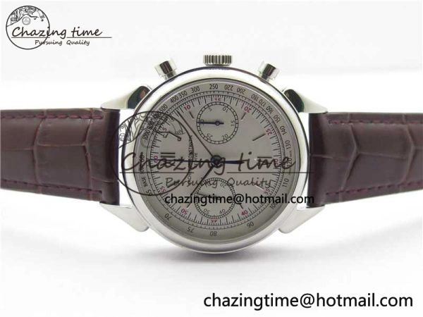StreetReady Historiques 5000H SS OXF White Dial on Brown Leather Strap A 9910