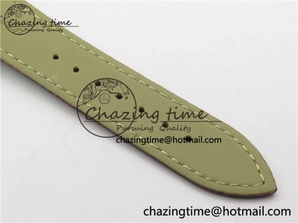 StreetReady Historiques 5000H SS OXF White Dial on Brown Leather Strap A 9910
