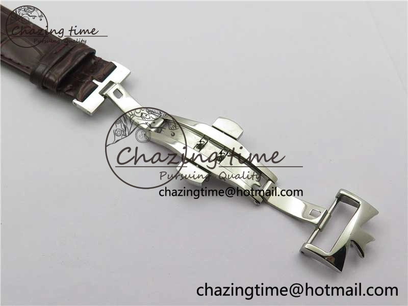 StreetReady Historiques 5000H SS OXF White Dial on Brown Leather Strap A 9910