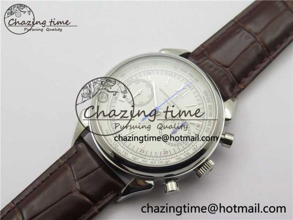 StreetReady Historiques 5000H SS OXF White Dial on Brown Leather Strap A 9910