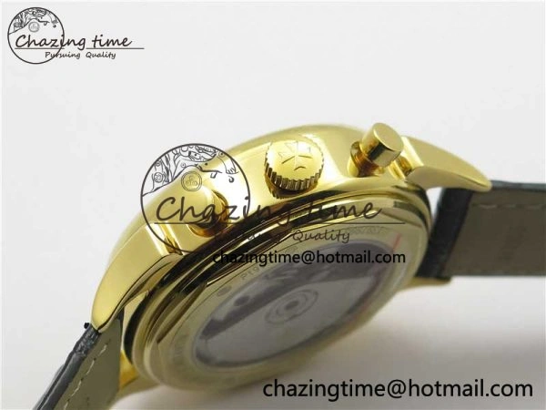GoAnywhere Historiques 5000H YG AIF White Dial on Black Leather Strap A 9913