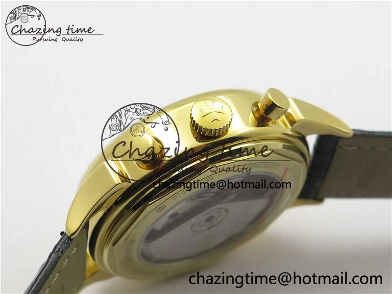 GoAnywhere Historiques 5000H YG AIF White Dial on Black Leather Strap A 9913