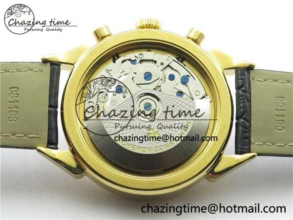 GoAnywhere Historiques 5000H YG AIF White Dial on Black Leather Strap A 9913