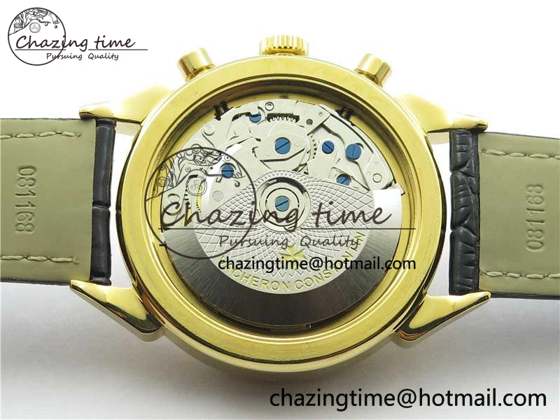 GoAnywhere Historiques 5000H YG AIF White Dial on Black Leather Strap A 9913