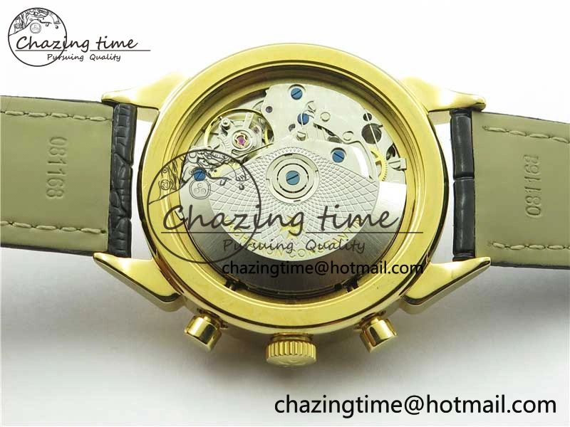 GoAnywhere Historiques 5000H YG AIF White Dial on Black Leather Strap A 9913