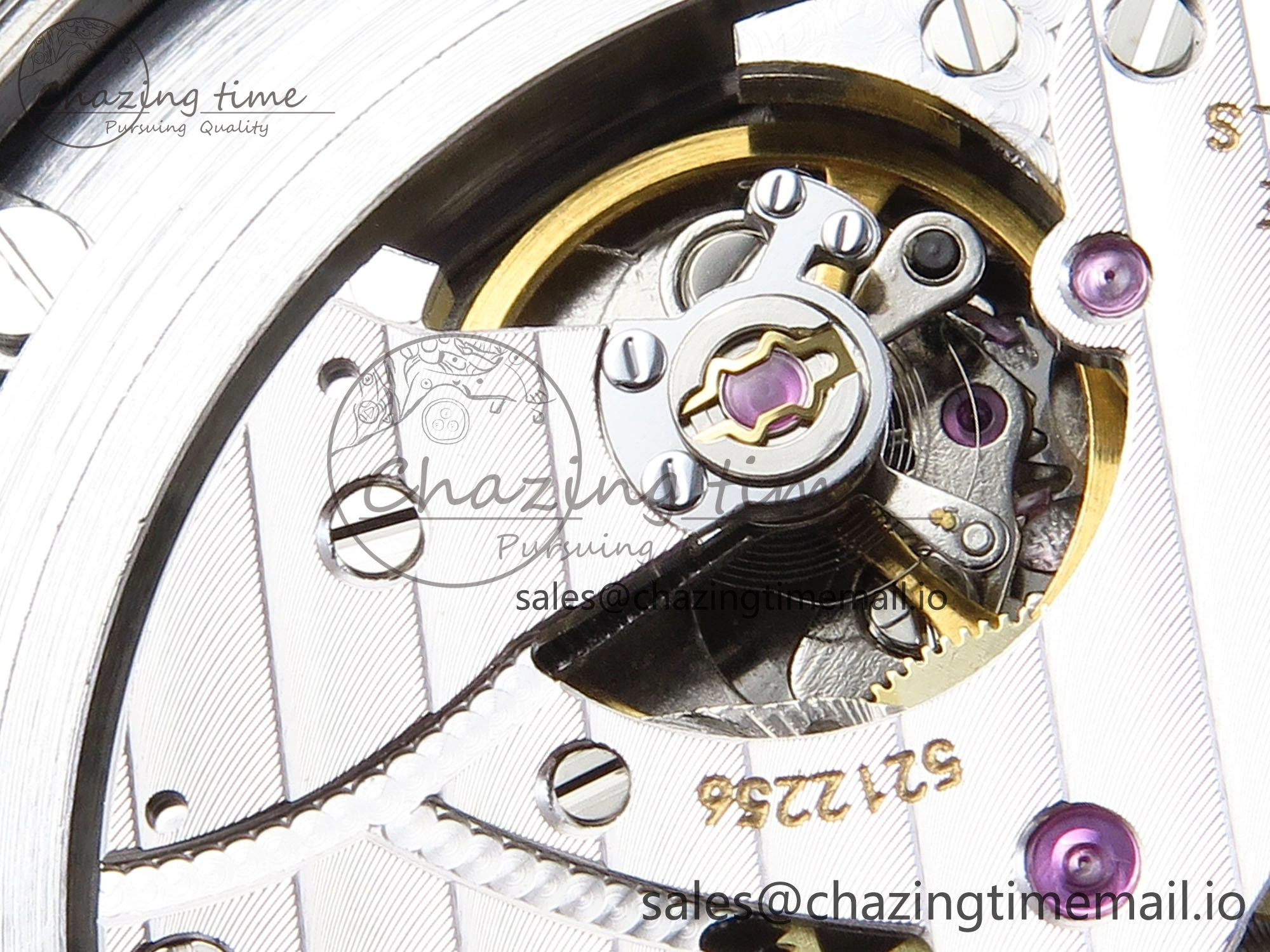 Trendsetting Historiques 82035 000G-B735 40mm SS AIF Best Edition White Dial on Black Leather Strap A 9826