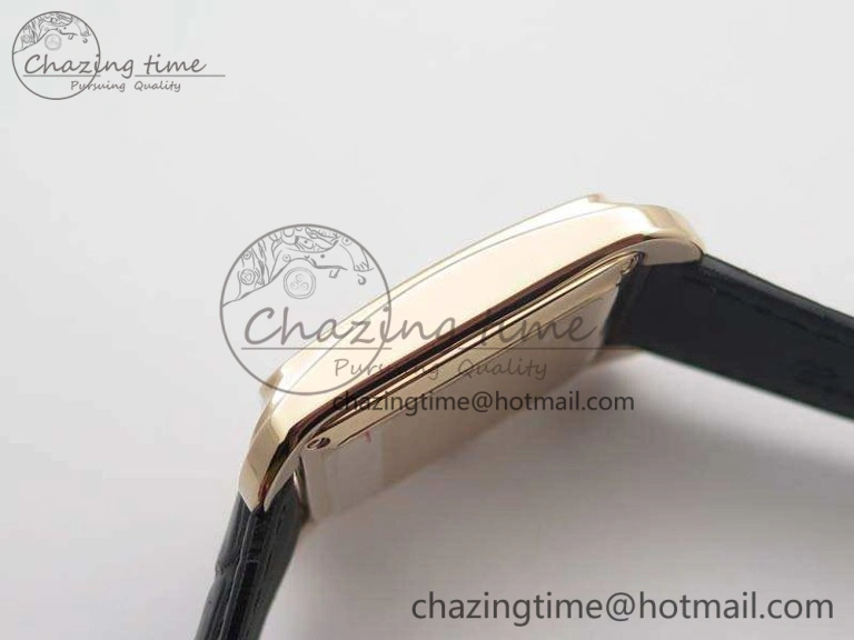 Historiques 86300 RG GSF 1:1 Best Edition Black Dial On Leather Strap MIYOTA Premium 9962