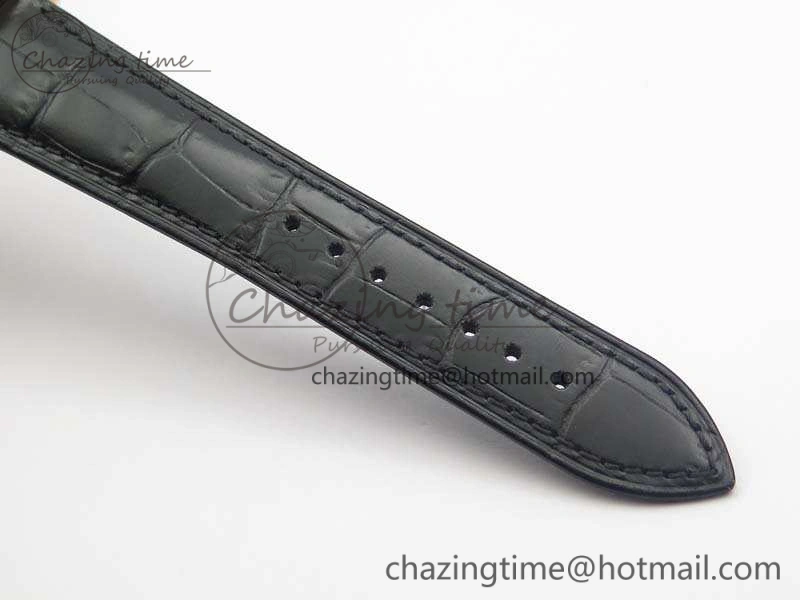 Historiques 86300 RG GSF 1:1 Best Edition Black Dial On Leather Strap MIYOTA Premium 9962