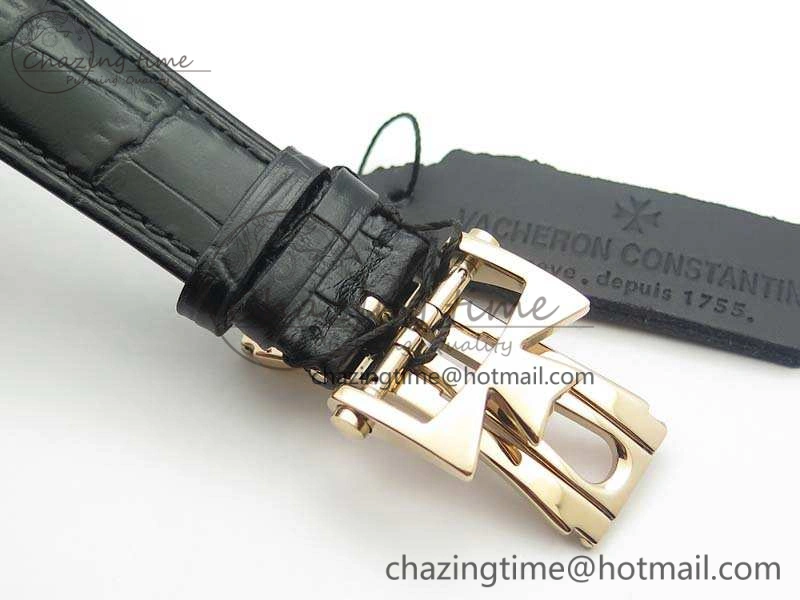 Historiques 86300 RG GSF 1:1 Best Edition Black Dial On Leather Strap MIYOTA Premium 9962