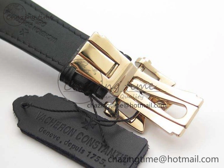 Historiques 86300 RG GSF 1:1 Best Edition Black Dial On Leather Strap MIYOTA Premium 9962