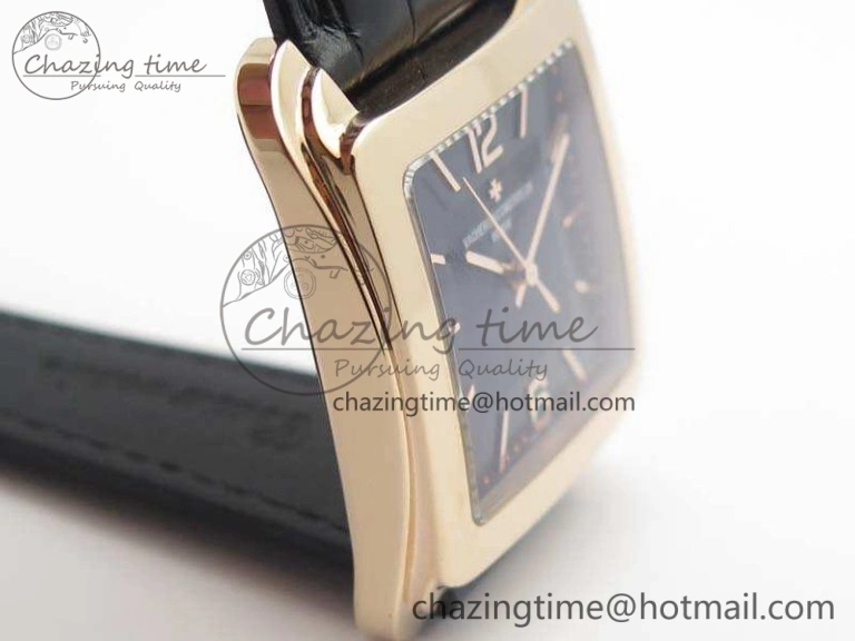 Historiques 86300 RG GSF 1:1 Best Edition Black Dial On Leather Strap MIYOTA Premium 9962