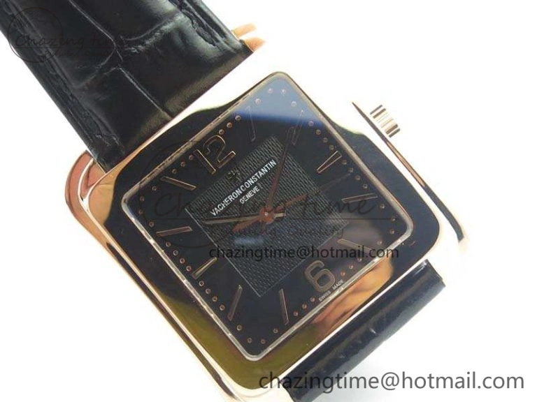 Historiques 86300 RG GSF 1:1 Best Edition Black Dial On Leather Strap MIYOTA Premium 9962
