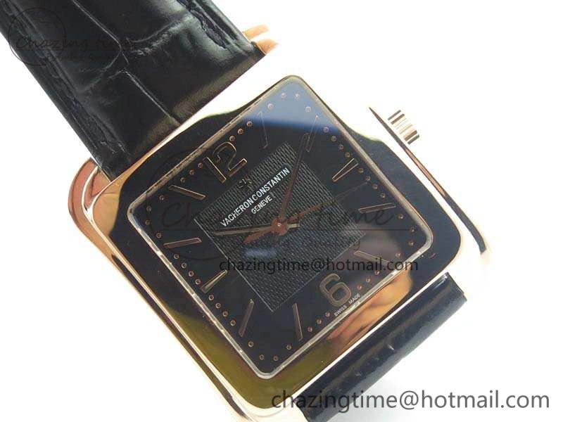 Historiques 86300 RG GSF 1:1 Best Edition Black Dial On Leather Strap MIYOTA Premium 9962