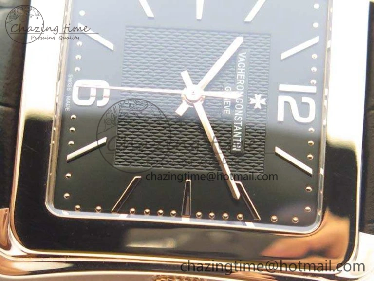 Historiques 86300 RG GSF 1:1 Best Edition Black Dial On Leather Strap MIYOTA Premium 9962