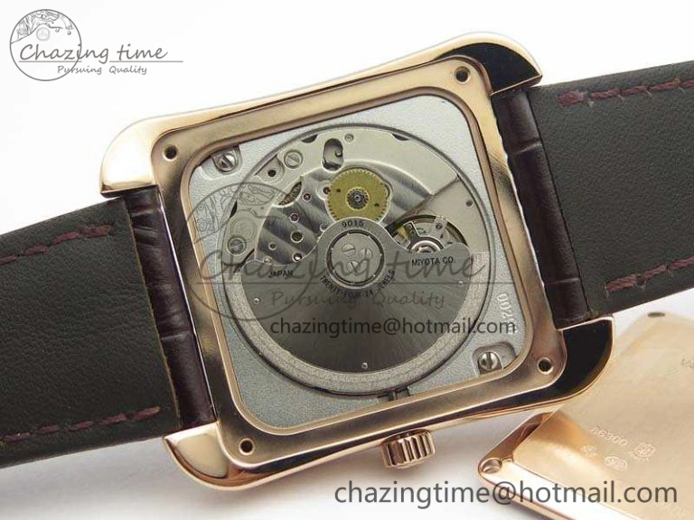 Historiques 86300 RG GSF 1:1 Best Edition Black Dial On Leather Strap MIYOTA Premium 9962