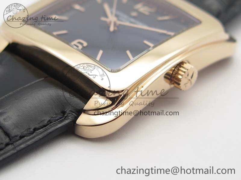 Historiques 86300 RG GSF 1:1 Best Edition Black Dial On Leather Strap MIYOTA Premium 9962