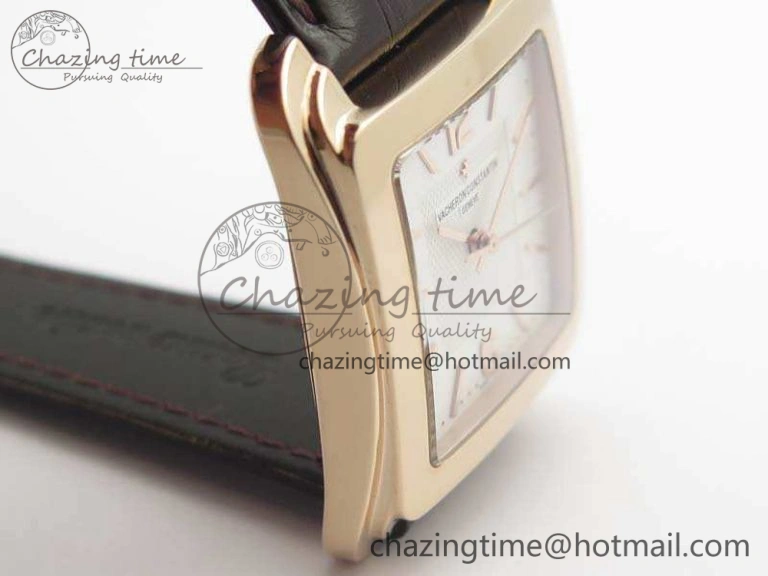 Youthful Historiques 86300 RG GSF 1:1 Best Edition White Dial On Leather Strap MIYOTA 9963