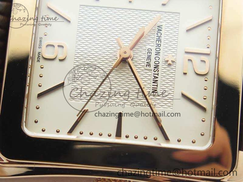Youthful Historiques 86300 RG GSF 1:1 Best Edition White Dial On Leather Strap MIYOTA 9963