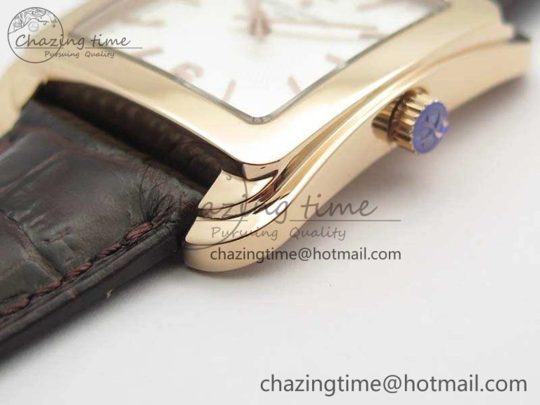 Youthful Historiques 86300 RG GSF 1:1 Best Edition White Dial On Leather Strap MIYOTA 9963