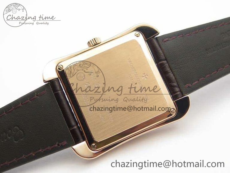 Youthful Historiques 86300 RG GSF 1:1 Best Edition White Dial On Leather Strap MIYOTA 9963