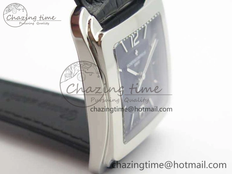 Historiques 86300 SS GSF 1:1 Best Edition Black Dial On Leather Strap MIYOTA Bright 9966
