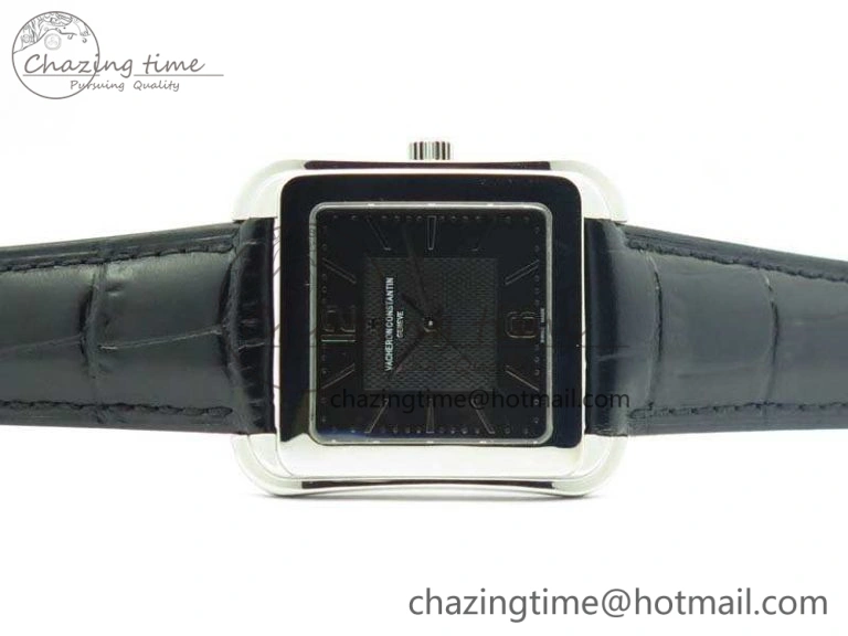 Historiques 86300 SS GSF 1:1 Best Edition Black Dial On Leather Strap MIYOTA Bright 9966