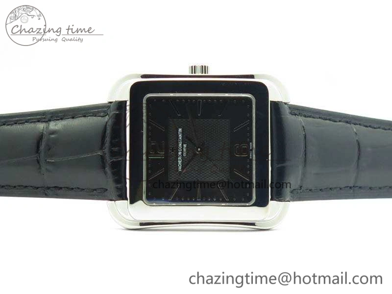 Historiques 86300 SS GSF 1:1 Best Edition Black Dial On Leather Strap MIYOTA Bright 9966