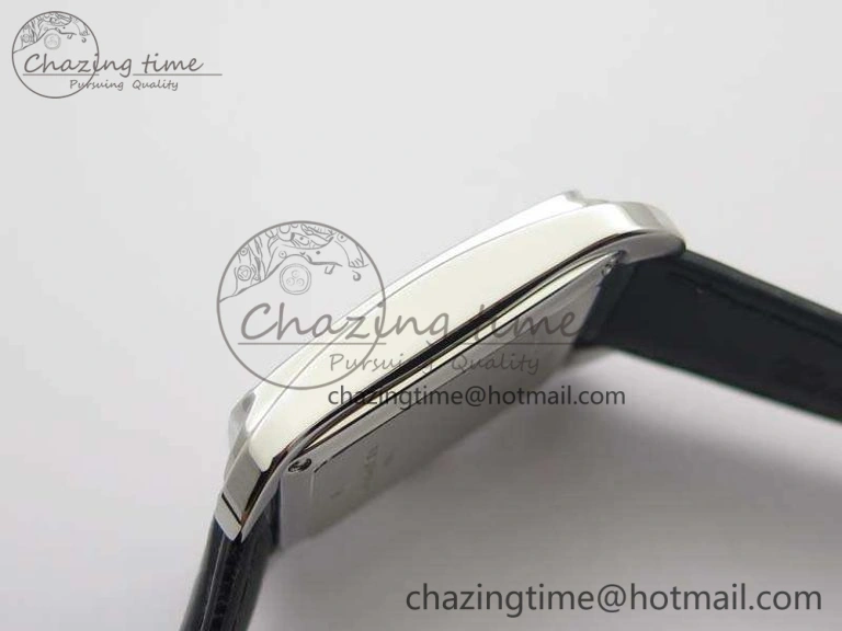 Historiques 86300 SS GSF 1:1 Best Edition Black Dial On Leather Strap MIYOTA Bright 9966