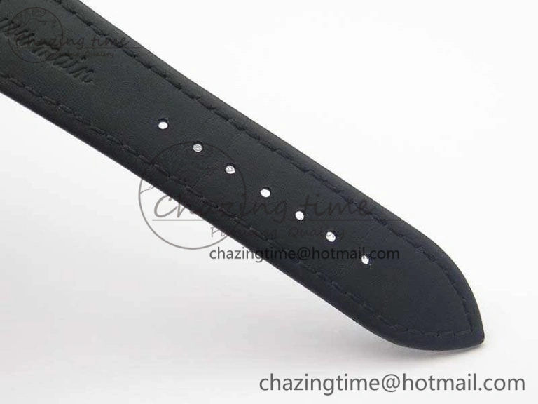 Historiques 86300 SS GSF 1:1 Best Edition Black Dial On Leather Strap MIYOTA Bright 9966