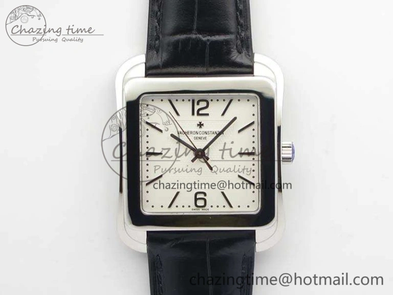 Historiques 86300 SS GSF 1:1 Best Edition White Dial On Leather Strap MIYOTA Popular 9965