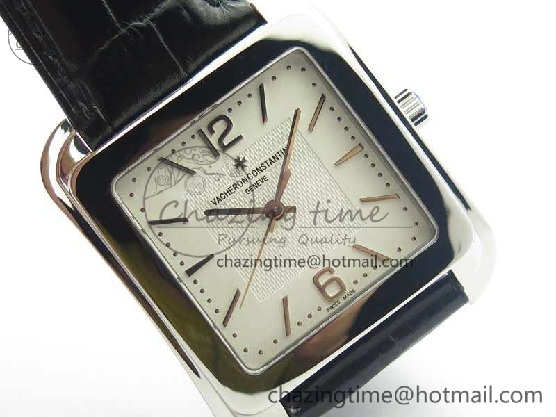 Historiques 86300 SS GSF 1:1 Best Edition White Dial On Leather Strap MIYOTA Popular 9965
