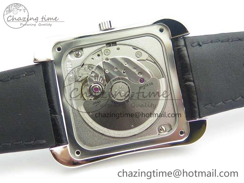 Historiques 86300 SS GSF 1:1 Best Edition White Dial On Leather Strap MIYOTA Popular 9965