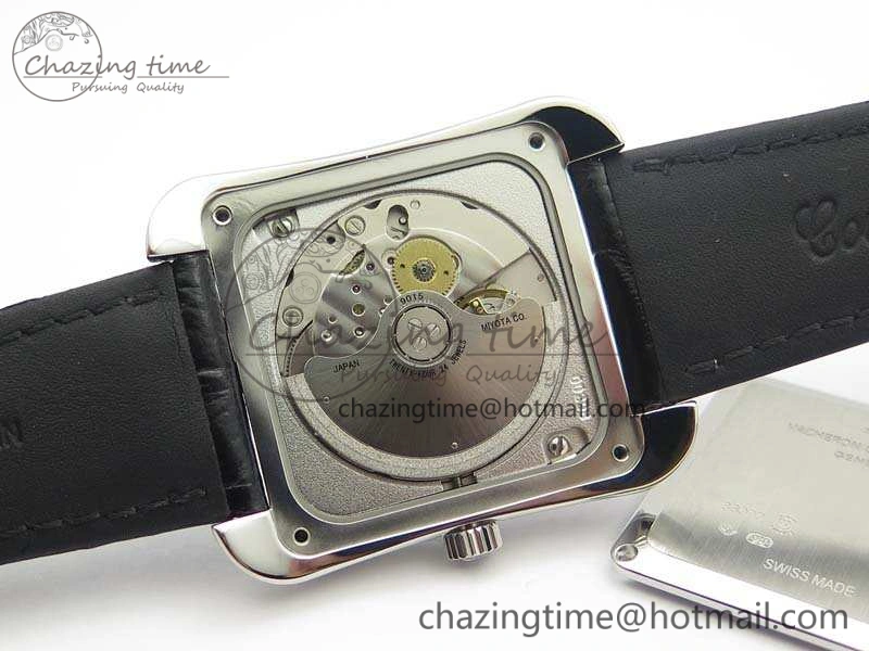 Historiques 86300 SS GSF 1:1 Best Edition White Dial On Leather Strap MIYOTA Popular 9965