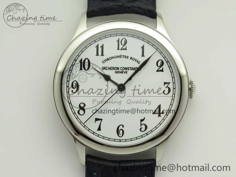 Historiques Chronomètre Royal 1907 SS GSF Best Edition White Dial on Blue Leather Strap MIYOTA Reliable 9937