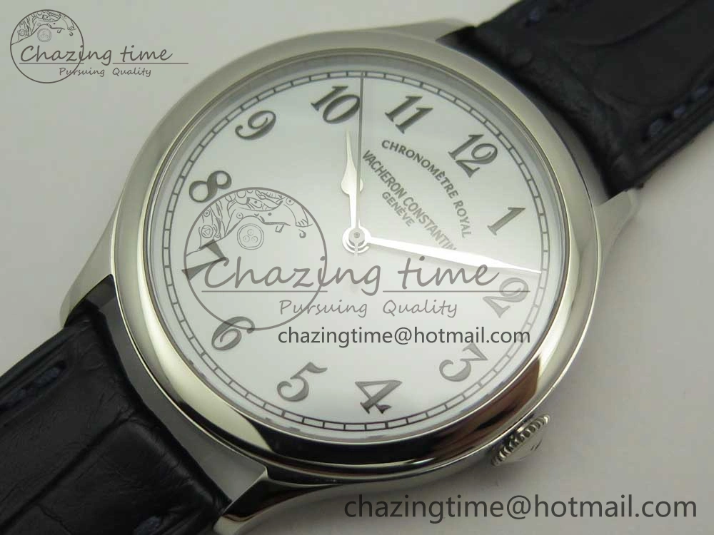 Historiques Chronomètre Royal 1907 SS GSF Best Edition White Dial on Blue Leather Strap MIYOTA Reliable 9937