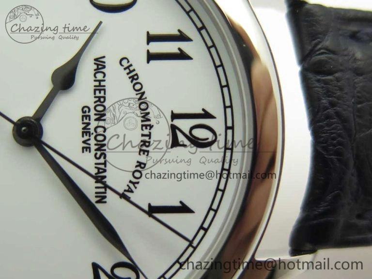Historiques Chronomètre Royal 1907 SS GSF Best Edition White Dial on Blue Leather Strap MIYOTA Reliable 9937