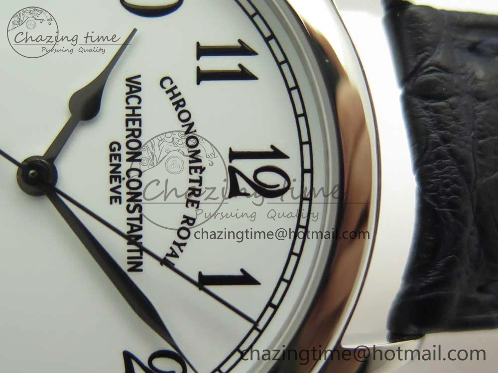 Historiques Chronomètre Royal 1907 SS GSF Best Edition White Dial on Blue Leather Strap MIYOTA Reliable 9937