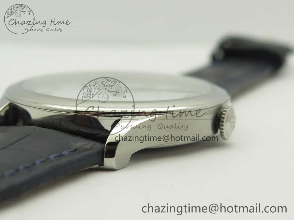 Historiques Chronomètre Royal 1907 SS GSF Best Edition White Dial on Blue Leather Strap MIYOTA Reliable 9937