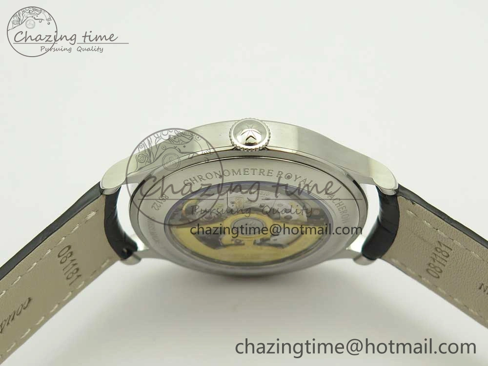 Historiques Chronomètre Royal 1907 SS GSF Best Edition White Dial on Blue Leather Strap MIYOTA Reliable 9937