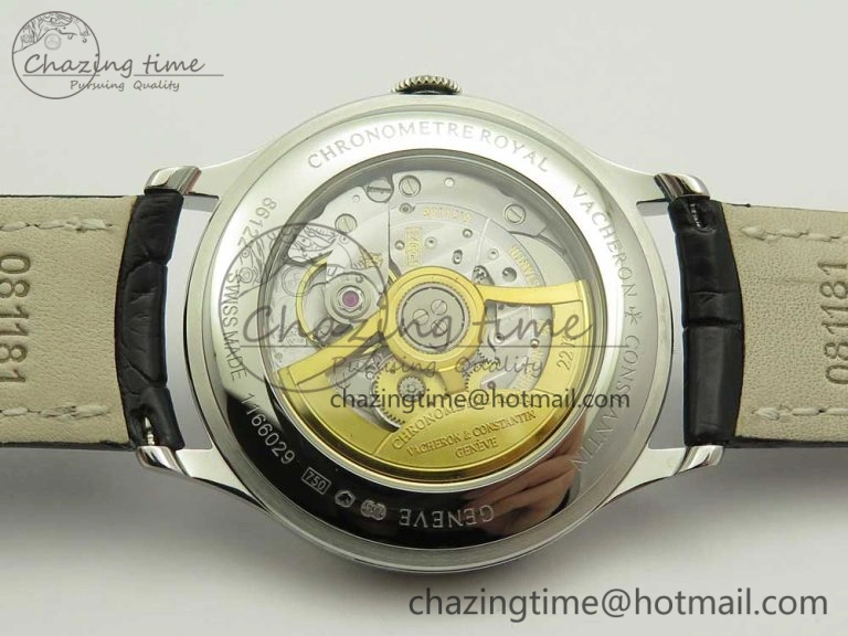 Historiques Chronomètre Royal 1907 SS GSF Best Edition White Dial on Blue Leather Strap MIYOTA Reliable 9937
