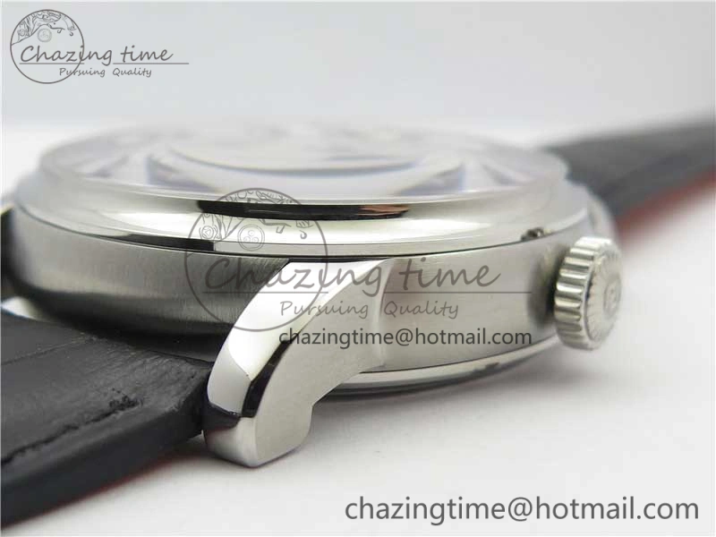 Affordable Hommage Flying Tourbillon RDDBHO0568 SS White Dial on Black Leather Strap 9603