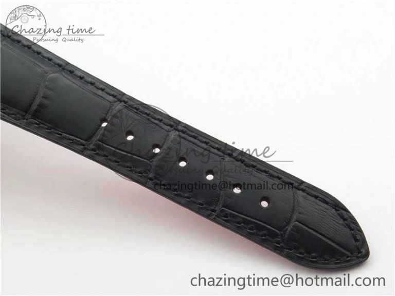 Affordable Hommage Flying Tourbillon RDDBHO0568 SS White Dial on Black Leather Strap 9603