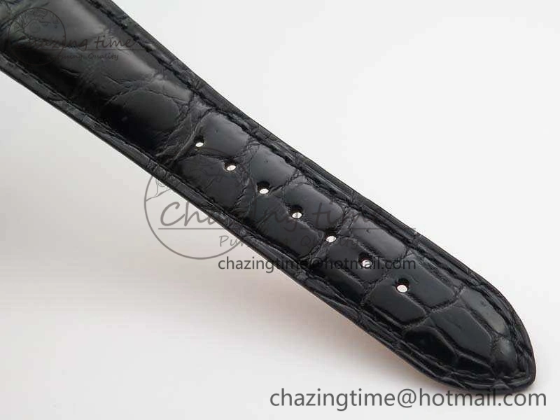 UrbanStyle Hommage Rddbho0562 SS JBF Sliver Dial On Black Croco Leather Strap Double Tourbillion 9617