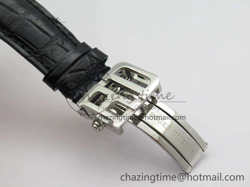 UrbanStyle Hommage Rddbho0562 SS JBF Sliver Dial On Black Croco Leather Strap Double Tourbillion 9617