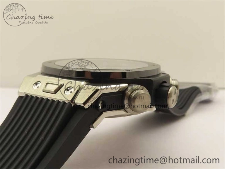 Hublot Big Bang Unico Titanium Ceramic ZF 1:1 Best Edition Skeleton Dial on Black Rubber Strap A Bright 6776