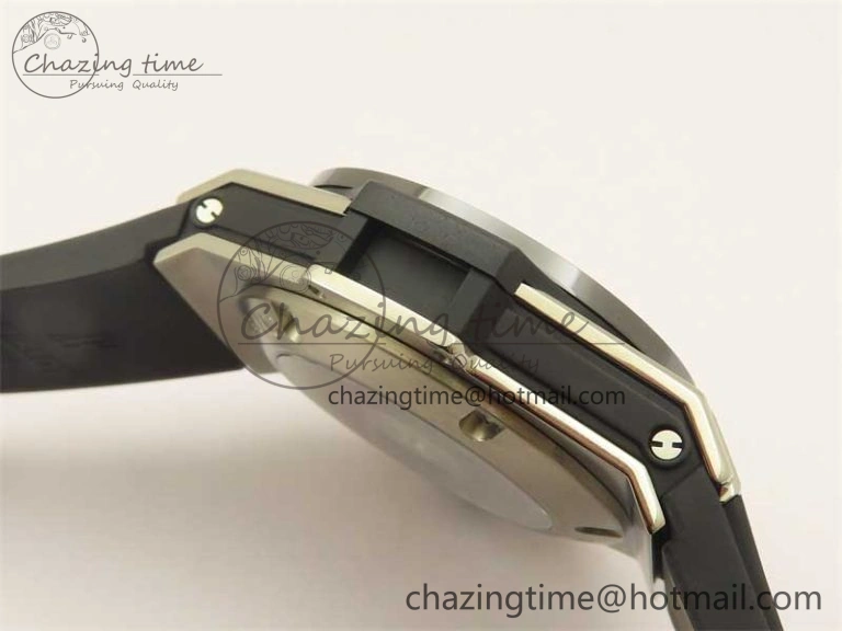 Hublot Big Bang Unico Titanium Ceramic ZF 1:1 Best Edition Skeleton Dial on Black Rubber Strap A Bright 6776