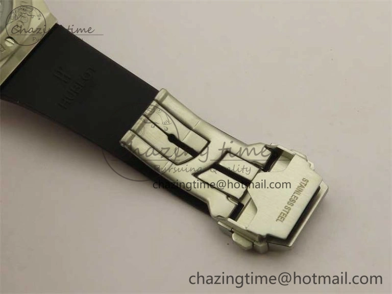Hublot Big Bang Unico Titanium Ceramic ZF 1:1 Best Edition Skeleton Dial on Black Rubber Strap A Bright 6776